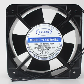 XYLFAN YL18060HBL Server de Răcire Ventilator AC 380V 0.16 O 180x180x60mm 2 fire