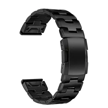 Înlocuirea Banda Curele Pentru Fenix5 5X Plus Aliaj de Titan Eliberare Rapidă Easy Fit Watchband 22 26mm Pentru Fenix6 6X Pro 3 ORE Correa