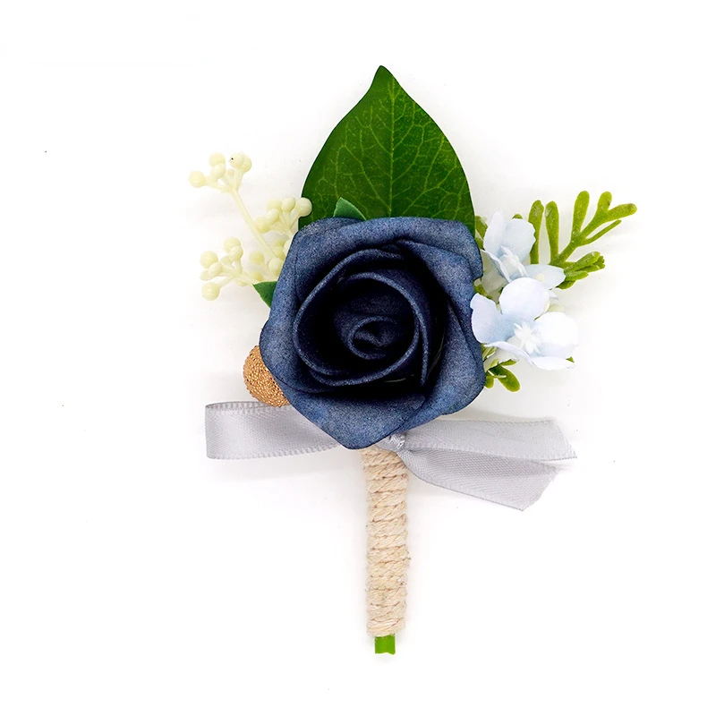 Artificiale Flori De Trandafir Boutonnieres Corsaj De Mână De Onoare Căsătorie Nunta Accesorii De Mariage