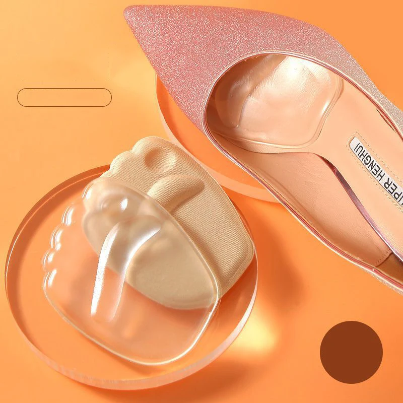 Picior din față Semele Ortopedice Femei Gel de Silicon Moale, Perna Scuti de Dureri de Picioare Suport Metatarsian Introduce Pad Pantofi Tălpi 1Pair