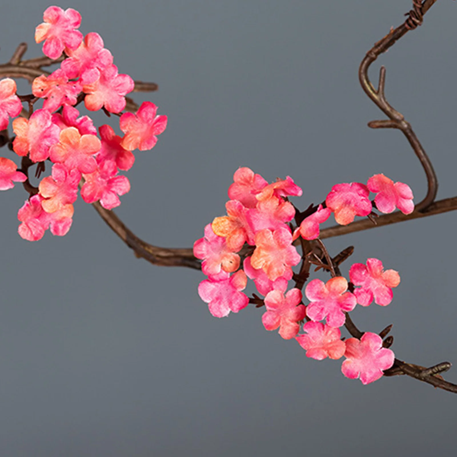 Flori artificiale flori de Cires Ramură de Simulare Fals Sakura Aranjament de Flori DIY Acasă Zen-ca Decor Vaza