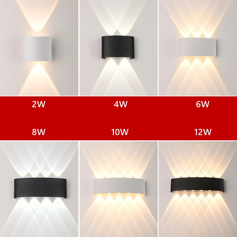 Senzor de Mișcare PIR, LED Lampă de Perete de Interior, de Exterior din Aluminiu rezistent la apa de Gradina Lumina Pridvor Hol Intrare Living Tranșee Lumina