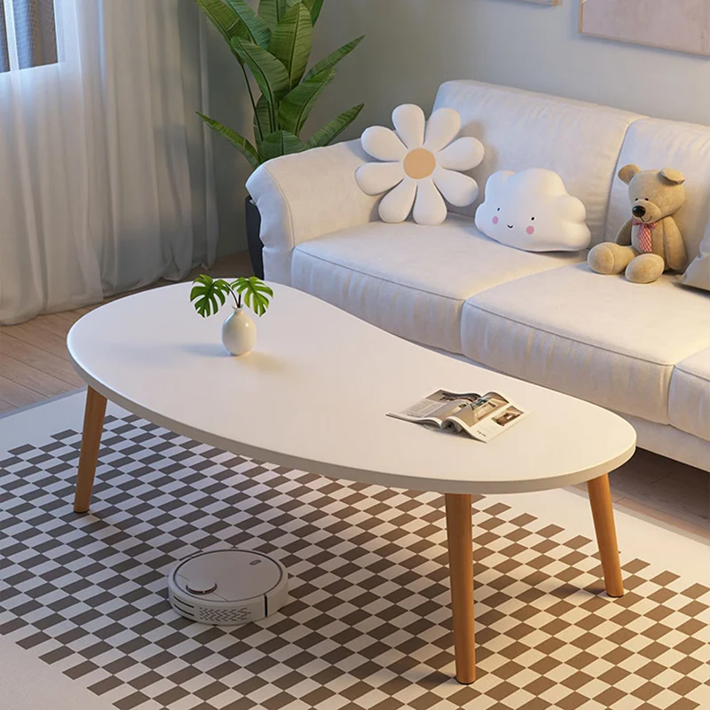 Lemn Minimalist Masă Mică Parte Estetic Living Mesa Laterală Nordică, Masă De Cafea Marmură Dormitor Muebles De Mobilier De Acasă