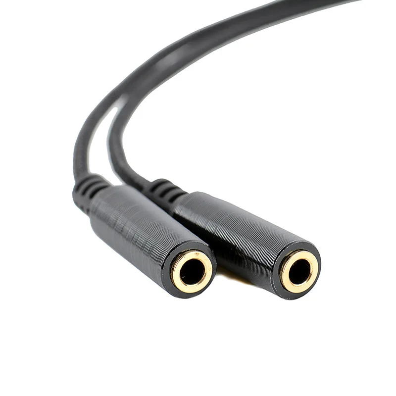 Jack de 3,5 mm Cablu Adaptor Căști pentru Laptop, Smartphone, Tablete, Căști, Y Splitter Cablu Audio 2 Femele La 1 Mascul