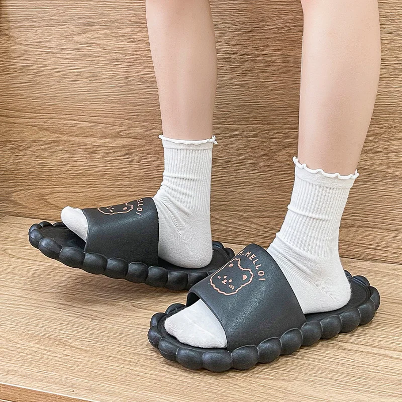 Papuci de vara pentru femei tendință de moda de origine non-alunecare drăguț moale jos acasă pentru bărbați papuci de Simplu și durabil papuci femei