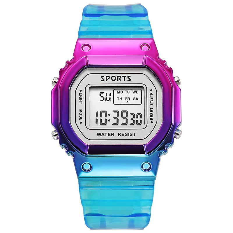 Bărbați Femei Ceasuri Multicolor Digital Ceas Sport Iubitului Cadou Ceas LED Luminos Ceas Băiat Fete Ceas Deșteptător Dropshipping