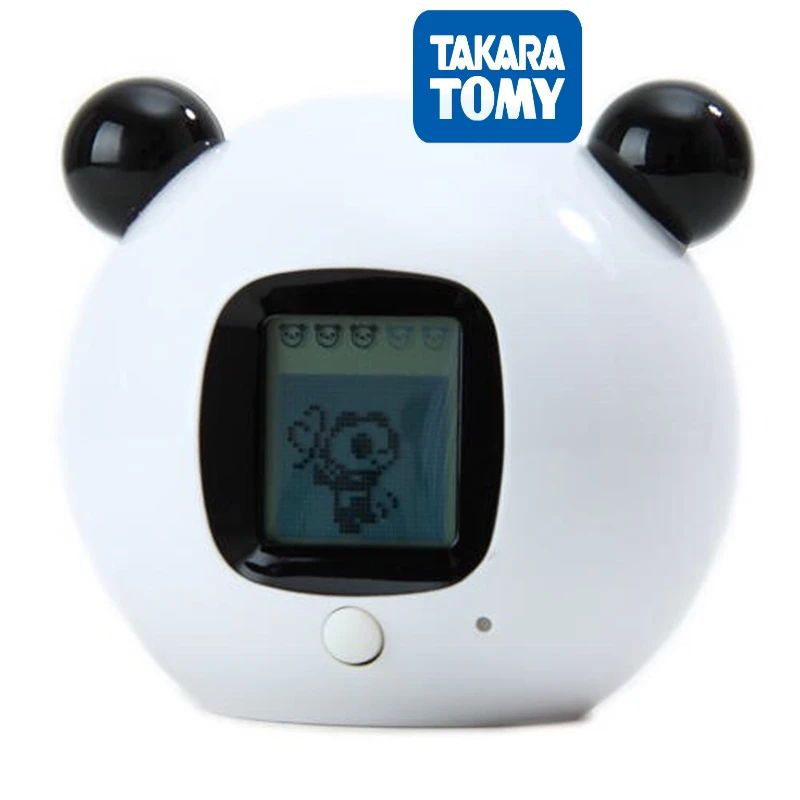 Autentic TAKARA TOMY Drăguț animale de Companie Electronice Panda Băncii Joc Virtual Machine Ecran Color Nostalgic Jucarii Copii Cadouri